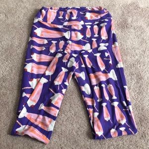 Lularoe one size ice cream float leggings